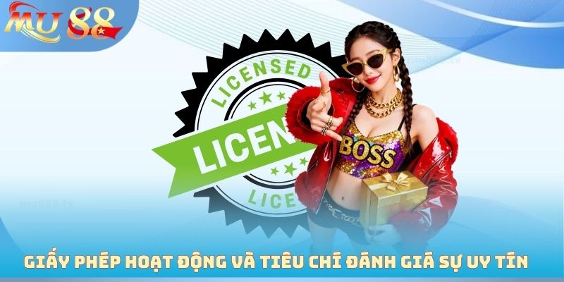 Giấy phép hoạt động và tiêu chí đánh giá sự uy tín